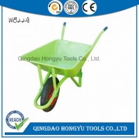 Green Color Metal Wheel Barrow Style Wb22A