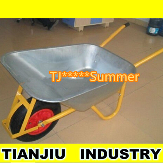 65L Metal Wheel Barrow Wb6404A for Russian Market Image1