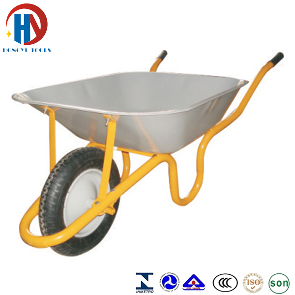 Zinc Metal Wheelbarrow Wb3808 Image1