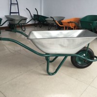 Zinc Metal Wheelbarrow