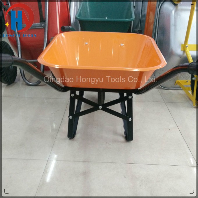 65L 5CF Metal Wheel Barrow with X Support Image1