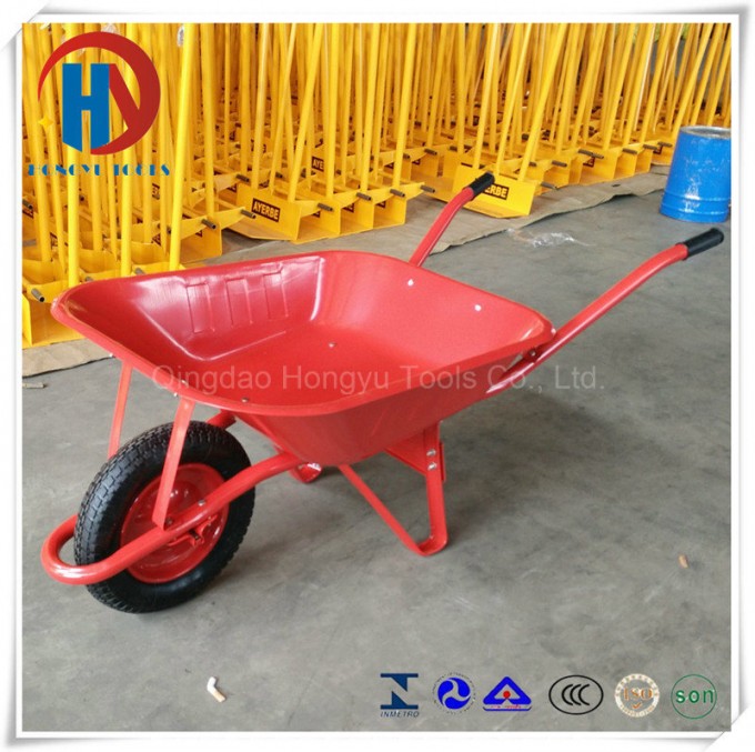 0.6mm Painted Metal Tray Wheel Barrow Image1