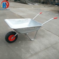 European Market 65L Zinc Plated Wheelbarrow