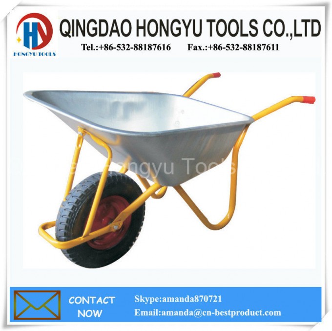 European Style with Rib Tire Wheel Barrow Image1