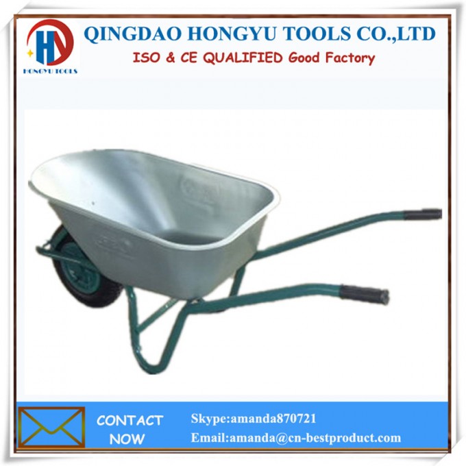 Hot Sale 3.00-8 Rubber Galvanized Wheel Barrows Save Labour Image1