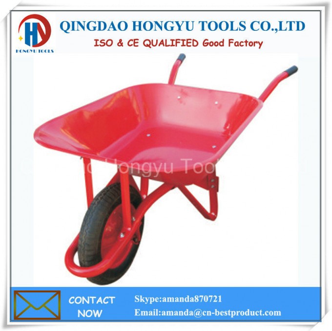 European Model Wheel Barrow (WB - 26A) with Pneumatic Tyre Image1