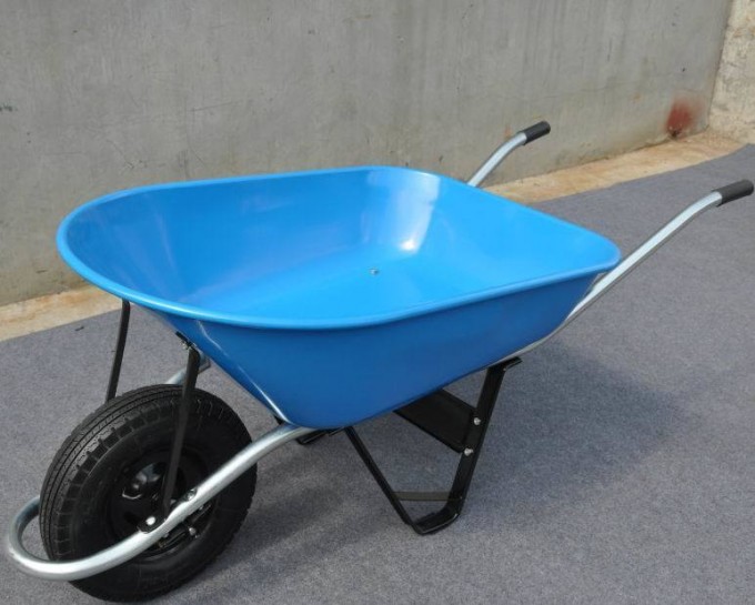 Steel Pneumatic Wheel Building Wheelbarrow Image1