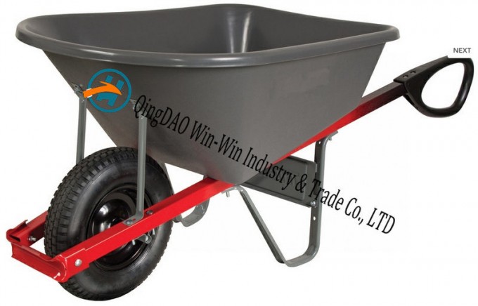 Total Control 6 Cubic Foot Steel Wheelbarrow with Image1