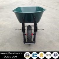 Wholesale Steel Platform Hand Trolley Wheelbarrow Wheel Barrow Wb7805