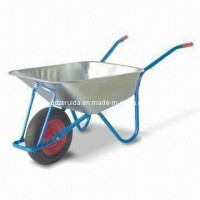 75L Water Capacity Galvanized Tray Wheelbarrow (WB5019)
