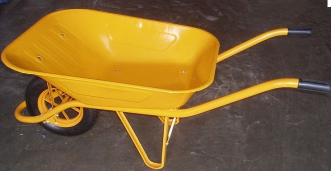 Steel Tray 65L 130kg Wheelbarrow (WB6400) Image1