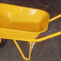 Steel Tray 65L 130kg Wheelbarrow (WB6400)