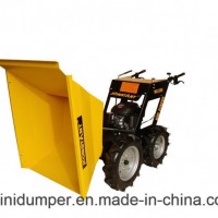 6.5HP Loncin Engine High Quaity Mini Dumper Power Wheel Barrow