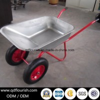 Zinc Plated Galvanized Heavy Load Wheelbarrow Wb6404D