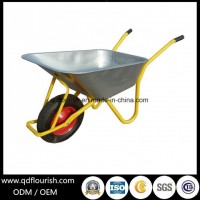 Wb6404h Zinc Plated Galvanized Heavy Load Wheelbarrow