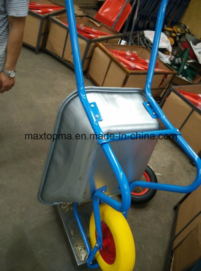 PU or Solid Wheel Wheelbarrow Wb5009 Image1