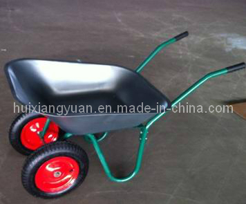Wb5017A Zinc Palted Wheelbarrow, Wheel Barrow Image1