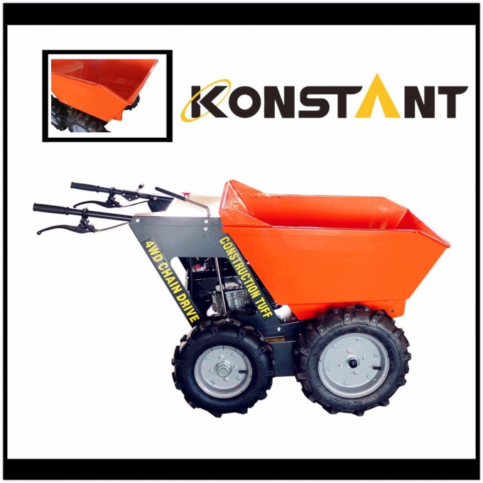 High Quality for Honda Engine Tracked Power Wheel Barrow Image1