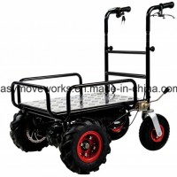 Pallet Platform Electric Drive Cart Electrical Barrow for Gardening Architecture Warehousing Agricul