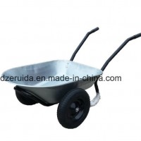 Double Wheels Wheel Barrow for American Market (WB6406)