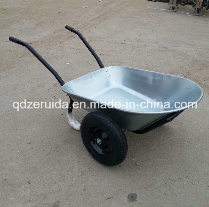 Strong Two Wheels Wheelbarrow Wb6406 Image1