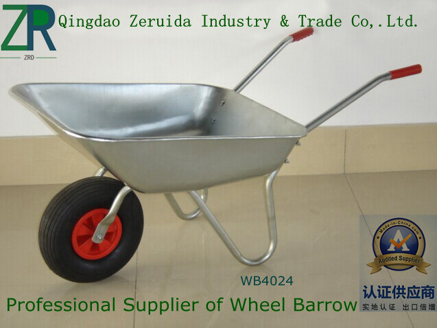 Galvanized European Hot Sale Wheel Barrow Image1