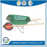 Wooden Handle Wheelbarrow / Plastic Tray Wheel Barrow (WB6202)
