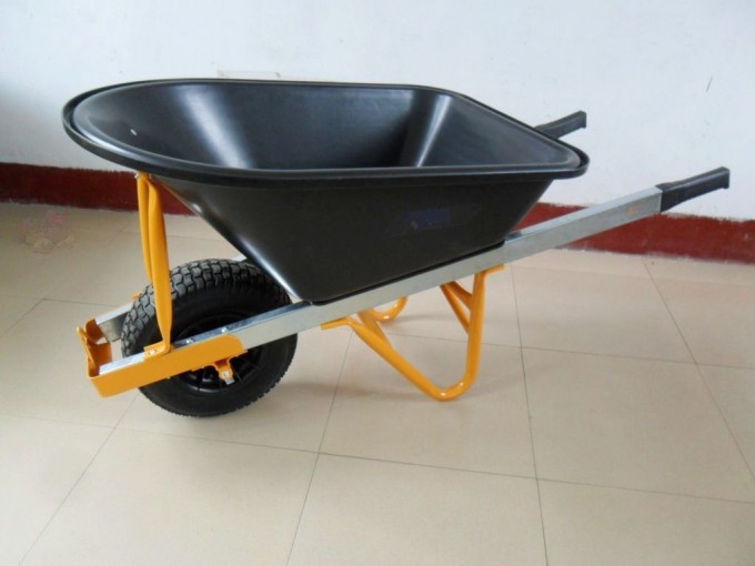 Upturning Poly Tray Wheelbarrow & Welding Leg Support Image1