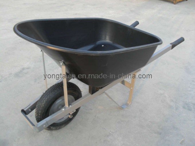 Industry Wheel Barrow with Black Poly Tray Image1