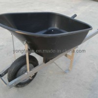 Industry Wheel Barrow with Black Poly Tray