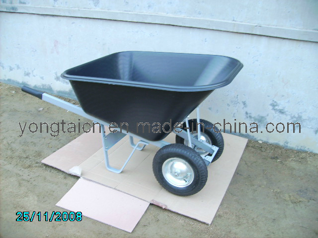 Plastic Tray Wheelbarrow (WB6612P) Image1
