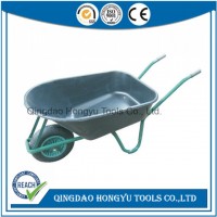 Hot Sell Plastic Tray Pneumatic Wheel Wheelbarrow (WB6414L)