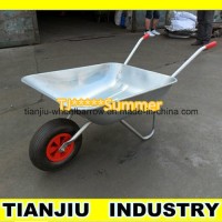 Wheel Barrow Wheelbarrow Wb5205 with Galvanzied Tray
