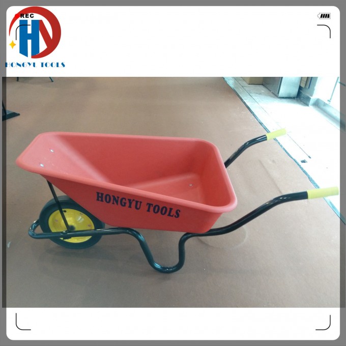 150kgs Capacity 60L/4cbf Plastic Wheelbarrow Image1