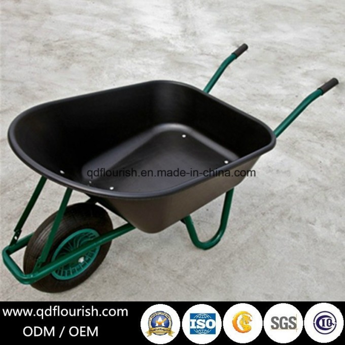 Plastic Platform Truck Wheelbarrow Wb7814 Wheel Barrow Trolley Image1