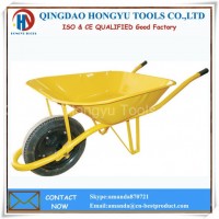 Europe Market France Model Wheel Barrow/Wheelbarrow with 15"X3" Solid Wheel