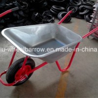 Wb5009 Galvanized Wheelbarrow for Russia Market