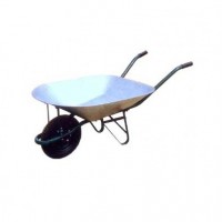 Zinc Tray Wheelbarrow with Paiting Handle (WB5202)