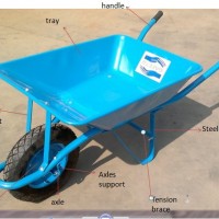 Strong Wheelbarrow for Indian Wheelbarrow Wb6209
