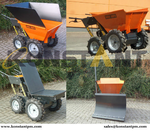 Practical Multi-Function Mini Dumper/Power Barrow Applied to All Aspects Image1