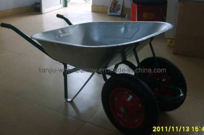 Russian Double Wheel Wheel Barrow (WB6203A) Image1