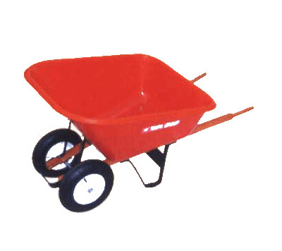 Big Wheel with Deepth Plastic Wheelbarrow (WH9600-1) Image1