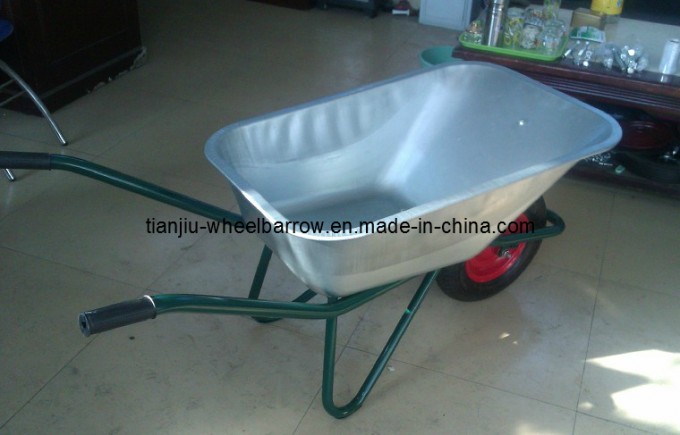 Strong Handle and Tray for Wheelbarrow /Wheel Barrow (WB6425G) Image1