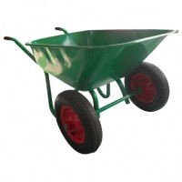 Big Tray Double Wheel for Wheel Barrow (Wb8700)