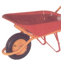 Red Tray with Orange Handle for Wheel Barrow (WB6408)