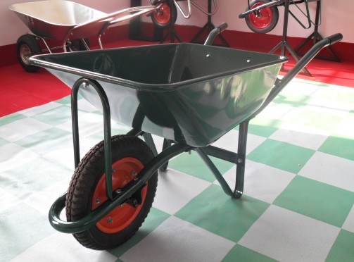 Strong Handle with Best Qualty Tray Wheel Barrow (Wb2700) Image1