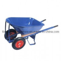 Big Tray with Double Wheel Wheelbarrow (WB8806)