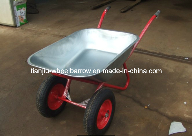 Double Wheel for Wheelbarrow/Wheel Barrow Wb6404W to Russia Marke Image1