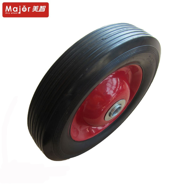 Big Size Solid Rubber Wheels for Concrete Mixer Image1