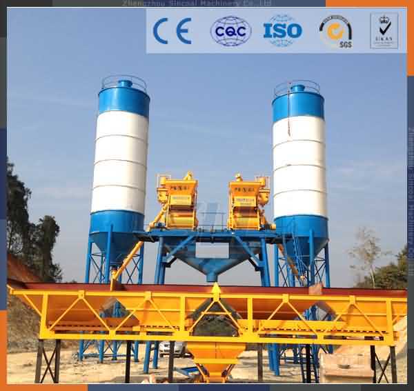 Hzs35 Portable Cement Mortar Mixer Mixing Machine for Cement Used Image1